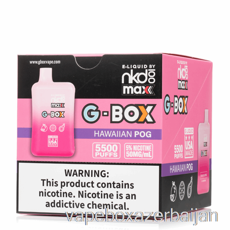 Vape Azerbaijan [10-Pack] GBOX x Naked 100 5500 Disposable